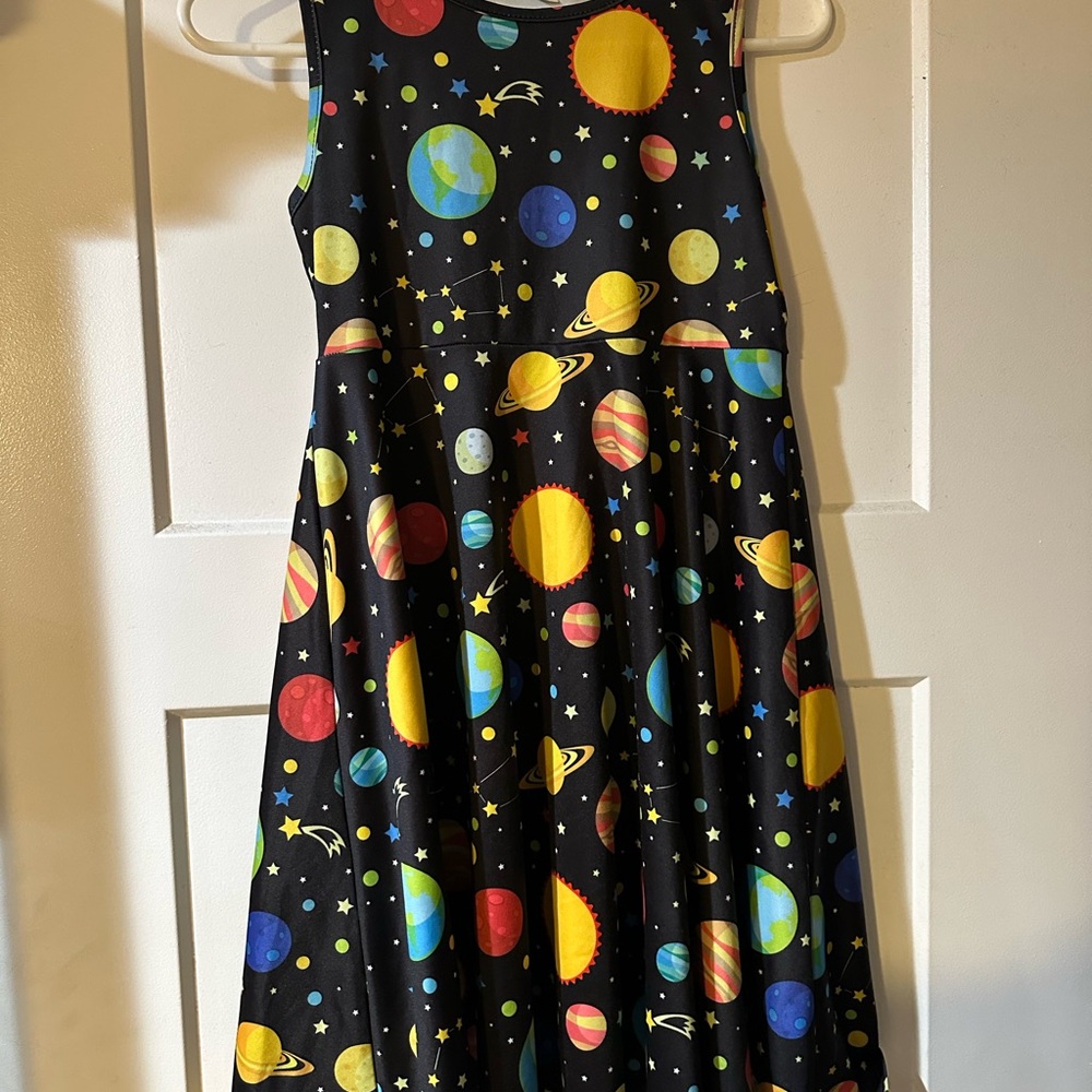 Space-Themed Skater Dress